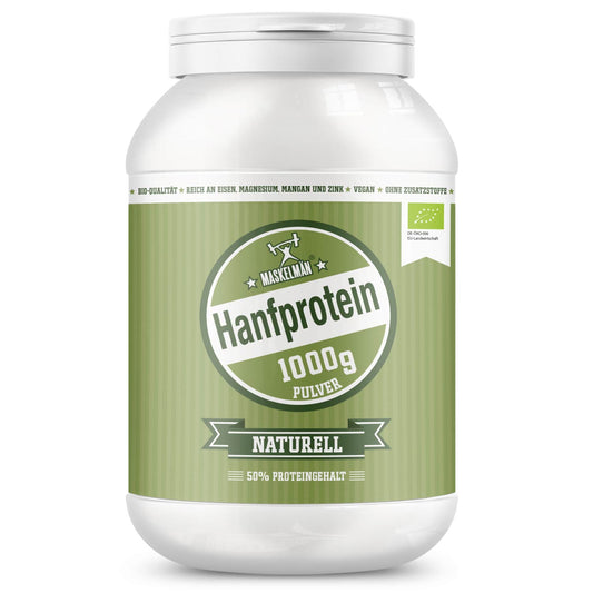 Abbildung Hanfprotein 1000 g Maskelmän