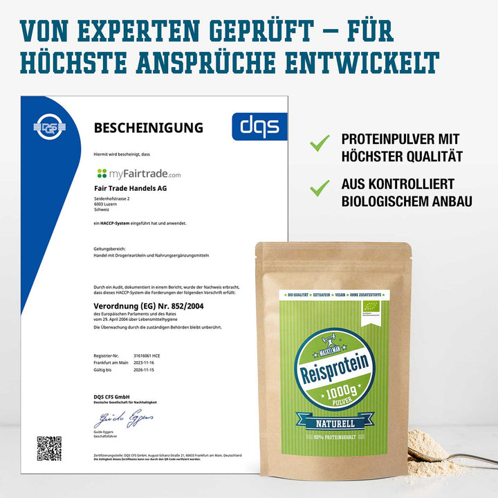 Von Experten geprüft, für höchste Ansrüche entwickelt. HACCP-System